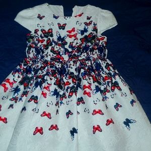 Little girls butterfly dress